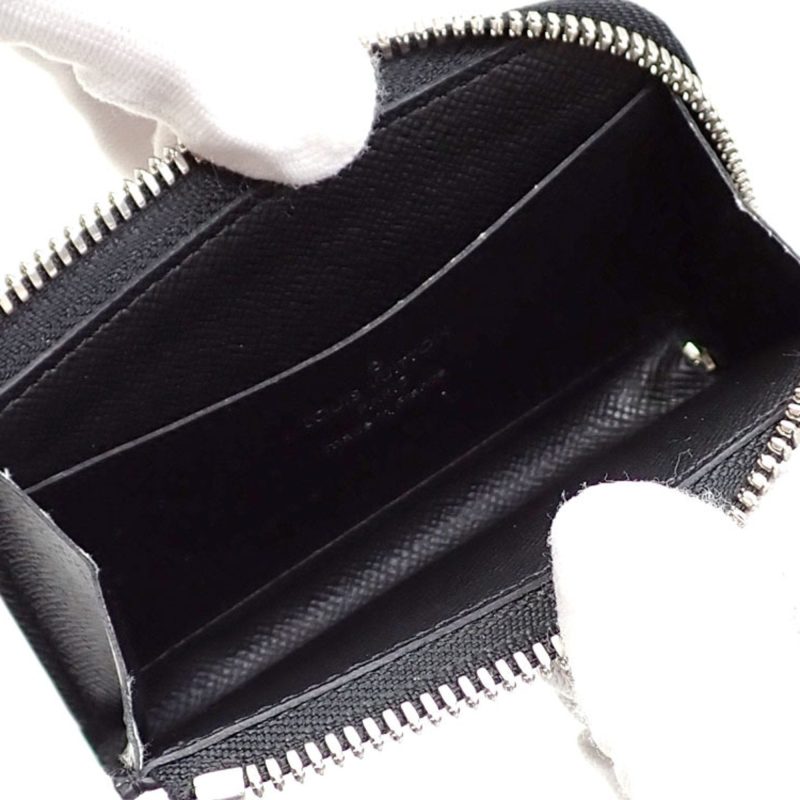 LOUIS VUITTON Coin Case Taiga Portomone Jour Men's M63375 Ardoise Purse - Logoexplore - Image 3