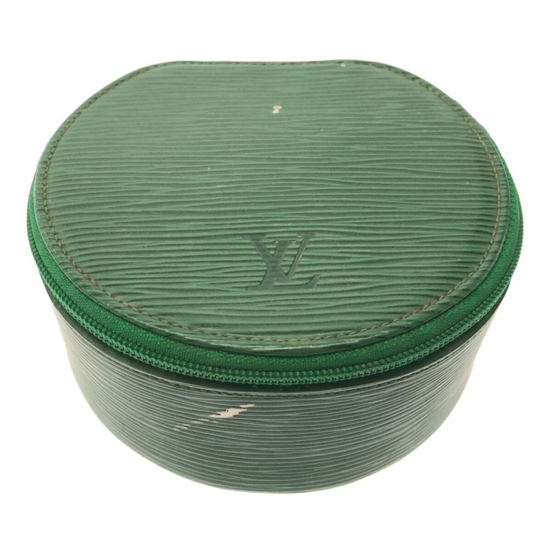 LOUIS VUITTON Case Ecrin Bijou 12 M48204 Epi Borneo Green Multi Ladies Men's - Logoexplore