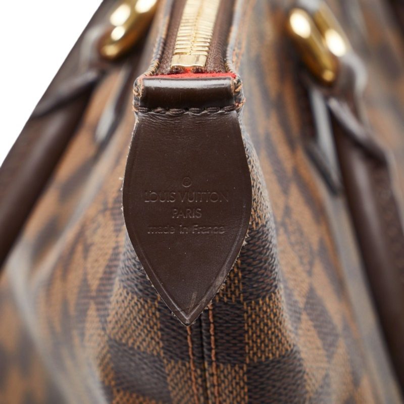 LOUIS VUITTON Damier Saleya MM Handbag Tote Bag N51188 Brown PVC Leather Ladies - Logoexplore - Image 7