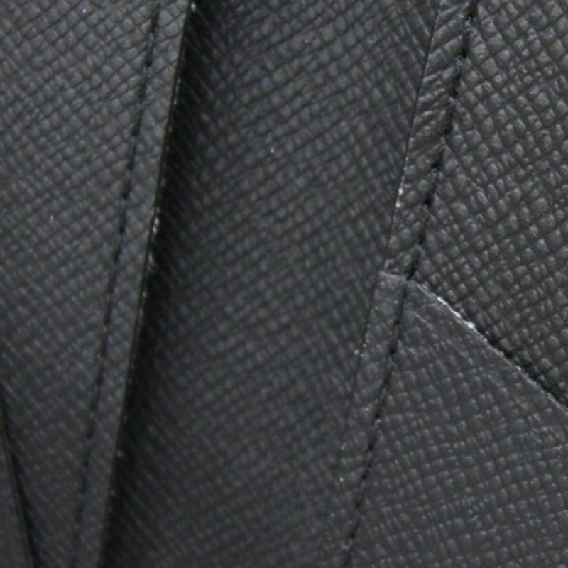 LOUIS VUITTON Card Case Taiga Organizer de Poche Noir Pass Business Holder Men's - Logoexplore - Image 5