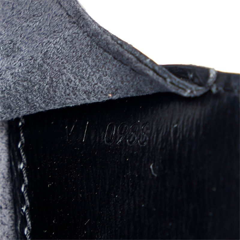 LOUIS VUITTON Epi Cluny Shoulder Bag M52252 Noir Black Leather Ladies - Logoexplore - Image 8