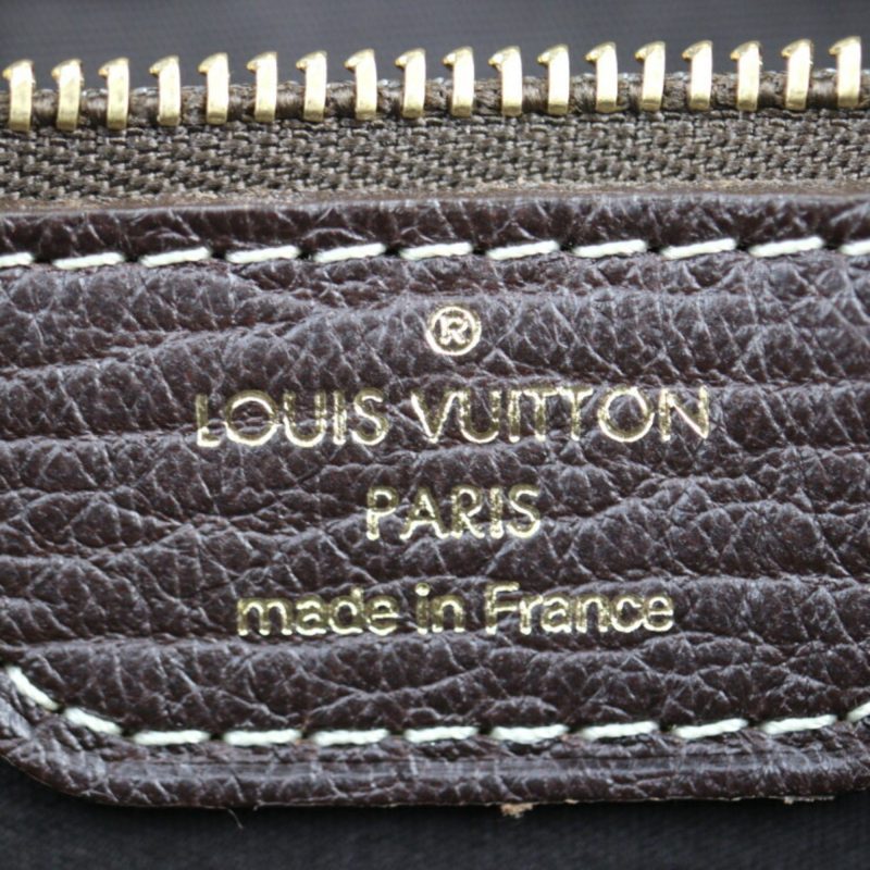 LOUIS VUITTON Bucket PM Tote Bag M95226 Monogram Minilan Leather Dark Brown Gold Hardware Shoulder - Logoexplore - Image 9