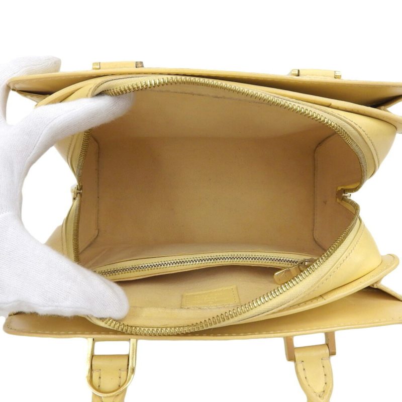 Louis Vuitton Epi Ponneuf Handbag Shoulder Bag Vanilla M5205A - Logoexplore - Image 3