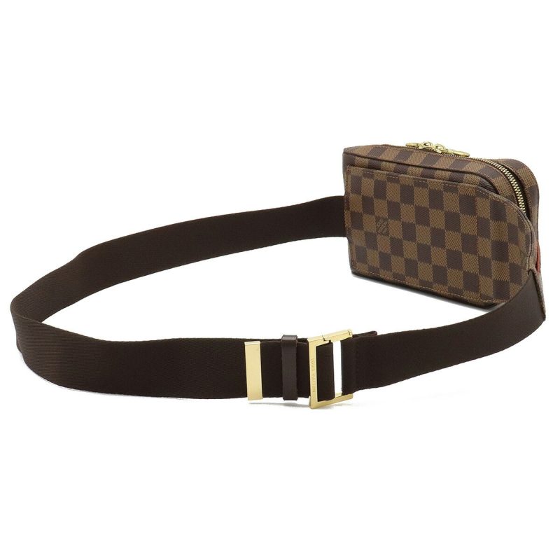 LOUIS VUITTON Damier Jeronimos Body Bag Shoulder Waist Pouch N51994 - Logoexplore - Image 2