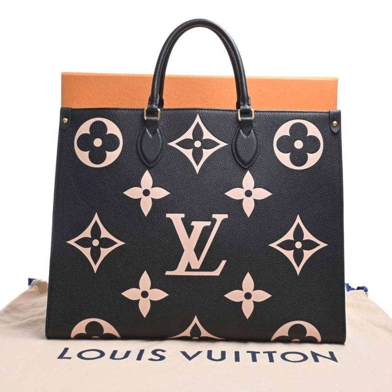 LOUIS VUITTON Empreinte Bicolor On the Go GM Handbag M45945 Black Ladies - Logoexplore - Image 3