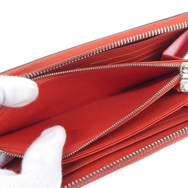 LOUIS VUITTON Epi Zippy Round Long Wallet Coquelicot Red M61859 - Logoexplore - Image 4
