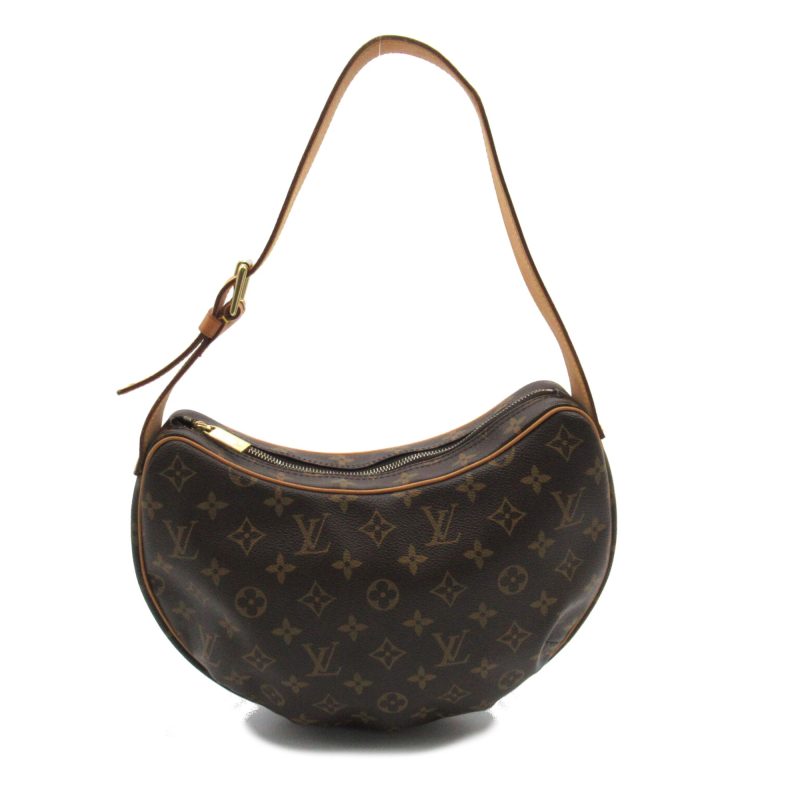 LOUIS VUITTON Croissant MM Brown Monogram PVC coated canvas M51512 - Logoexplore