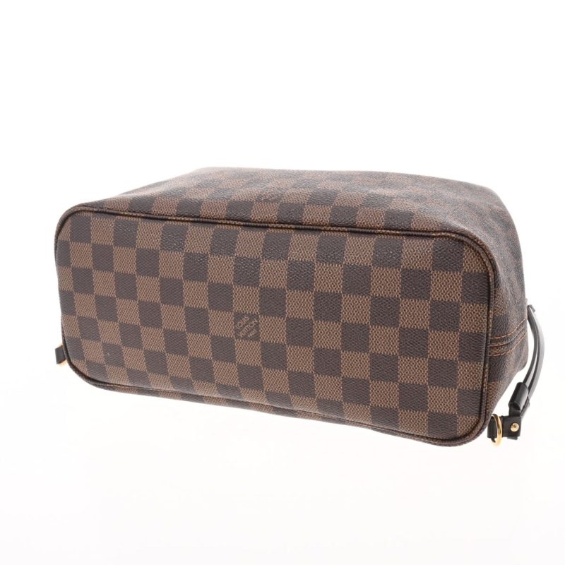 LOUIS VUITTON Damier Neverfull PM Brown N51109 Ladies Canvas Handbag - Logoexplore - Image 8