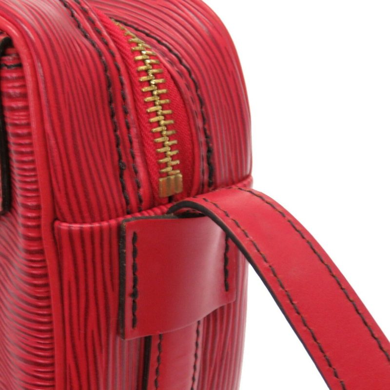 Louis Vuitton Epi Genefille Castile Red M52157 Shoulder Bag 0149 LOUIS VUITTON - Logoexplore - Image 4