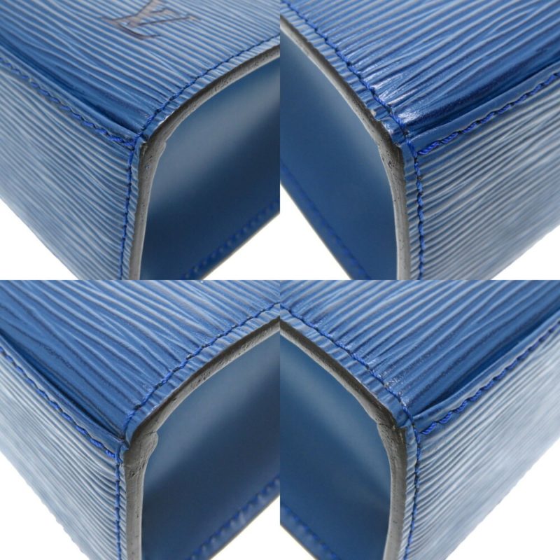 Louis Vuitton Epi Malesherbes Blue M52375 Handbag - Logoexplore - Image 9