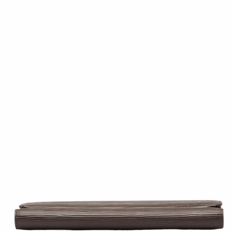 LOUIS VUITTON Epi Portefeuil International Long Wallet M63590 Mocha Brown Leather Ladies - Logoexplore - Image 4
