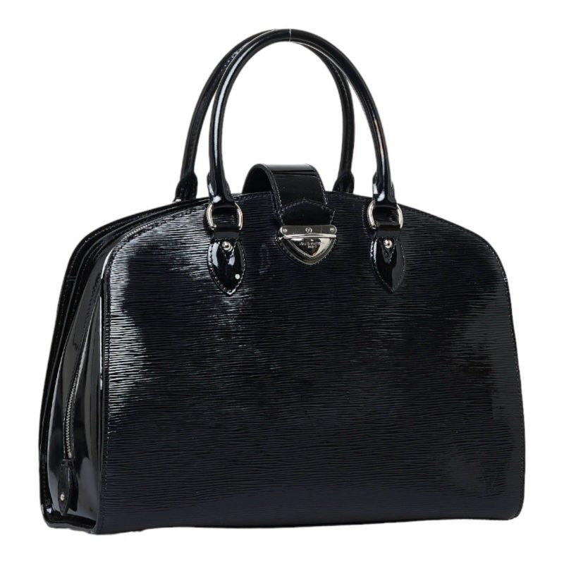 LOUIS VUITTON Epi Pont Neuf GM Handbag M59042 Noir Black Enamel Women's - Logoexplore - Image 2
