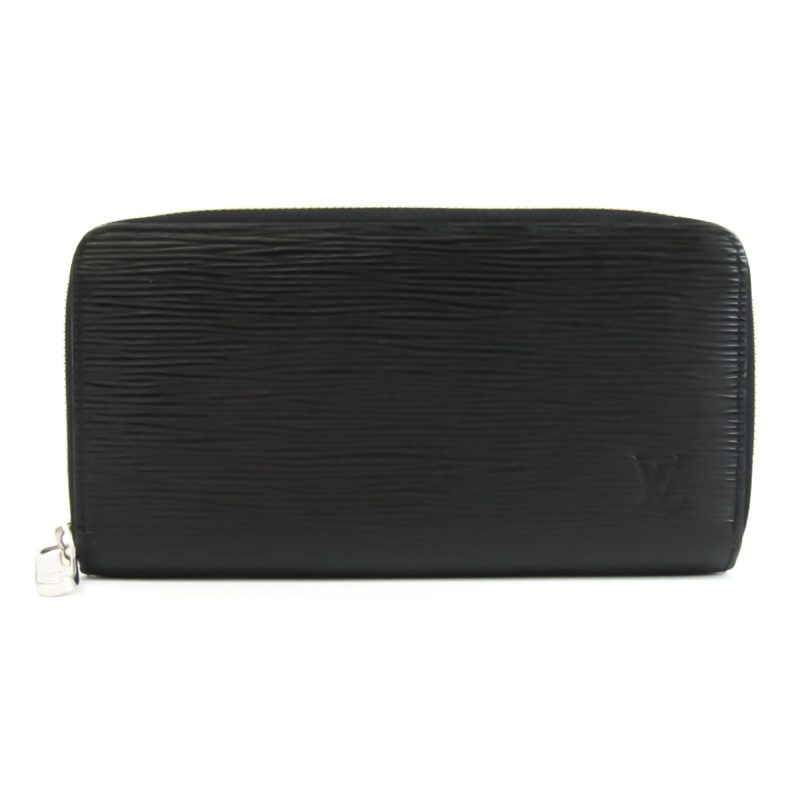 Louis Vuitton Epi M60072 Zippy Epi Leather Long Wallet (bi-fold) Black - Logoexplore