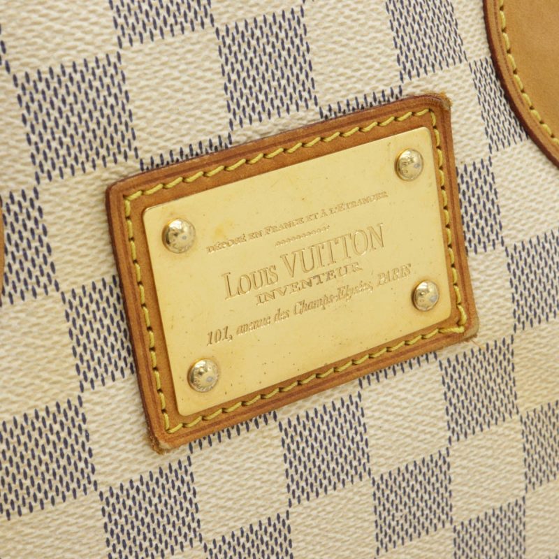 LOUIS VUITTON Damier Azur Hampstead PM Handbag Tote Bag Shoulder Thoth N51207 - Logoexplore - Image 8