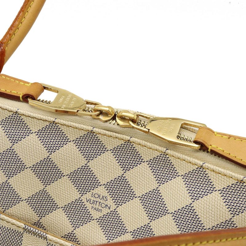 LOUIS VUITTON Damier Azur Figgeri PM Shoulder Bag Tote N41176 - Logoexplore - Image 8