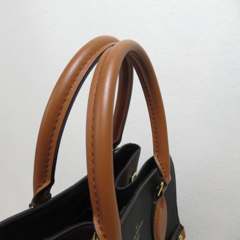 LOUIS VUITTON Fold Tote MM 2wayShoulder Bag Brown Monogram leather M45409 - Logoexplore - Image 7