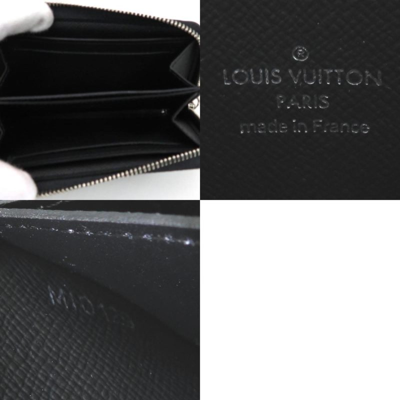 Louis Vuitton Coin Case Damier Graphite Zippy Purse Canvas Dark Gray Men's M63076 - Logoexplore - Image 5