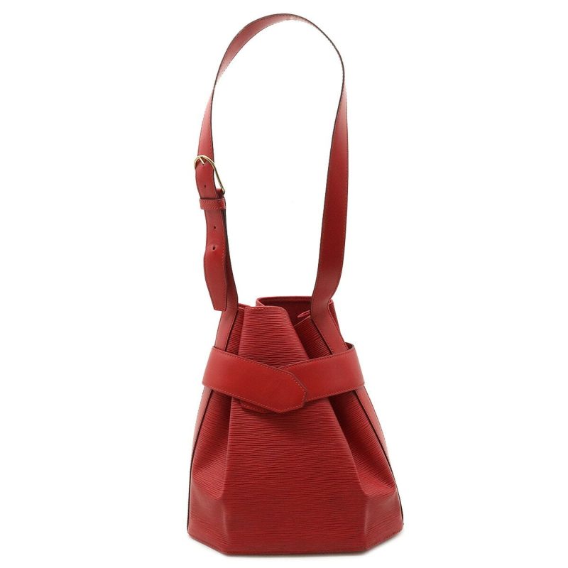 LOUIS VUITTON Epi Sac De Paul PM Shoulder Bag Castilian Red M80207 - Logoexplore