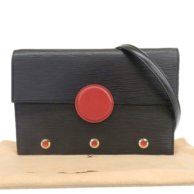 Louis Vuitton Epi Hublot Clutch Bag Shoulder Vintage Antique M52557 - Logoexplore