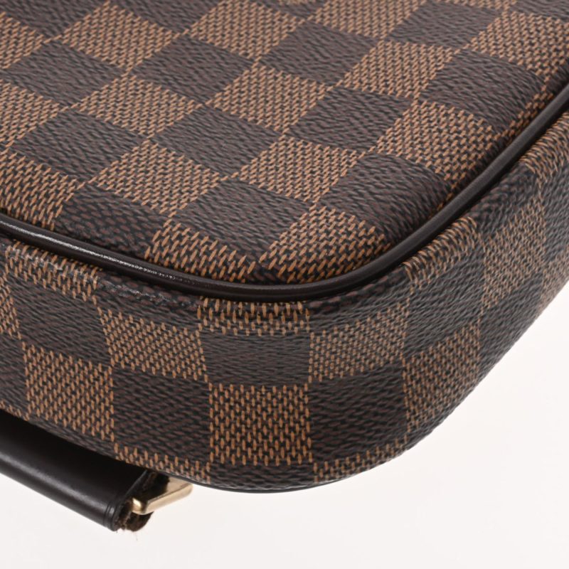 LOUIS VUITTON Damier Pochette Ganju SP Order Brown N48048 Women's Canvas Body Bag - Logoexplore - Image 7