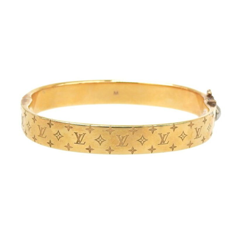 LOUIS VUITTON Cuff Nanogram Bangle #M M00254 Pink Gold Ladies - Logoexplore - Image 4