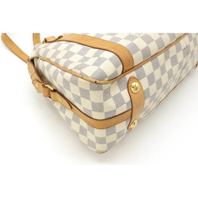 LOUIS VUITTON Damier Azur Stresa PM Tote Bag Shoulder Thoth N42220 - Logoexplore - Image 3