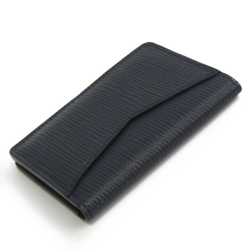 Louis Vuitton Epi Organizer De Poche M61821 Epi Leather Card Case Navy Blue - Logoexplore - Image 2