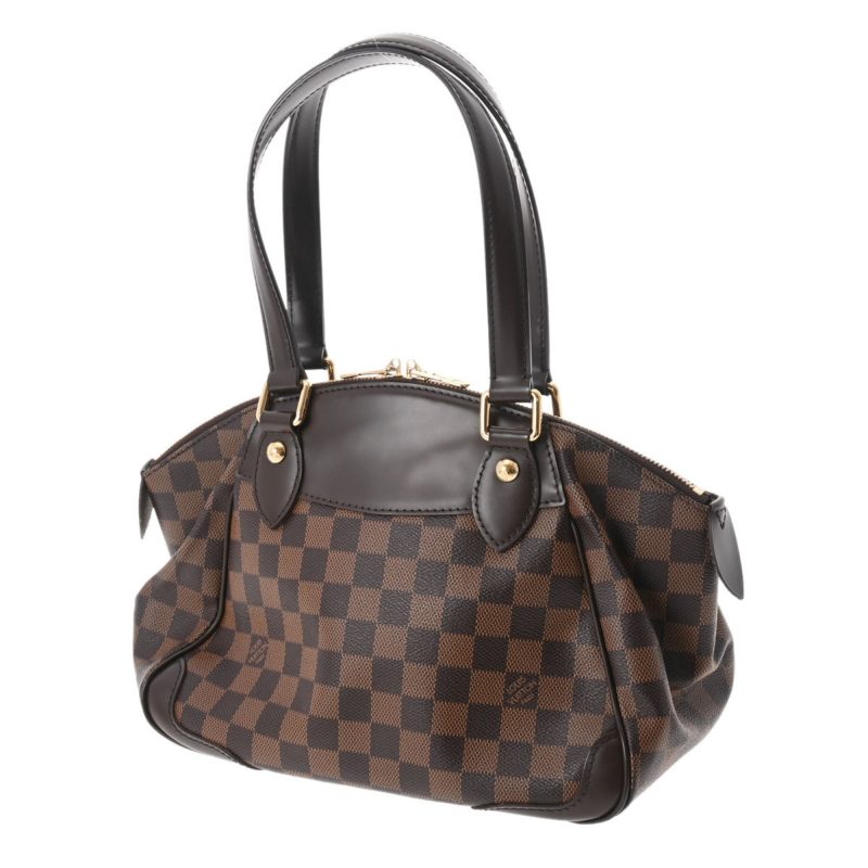 LOUIS VUITTON Damier Verona PM Brown N41117 Women's Canvas Handbag - Logoexplore - Image 2