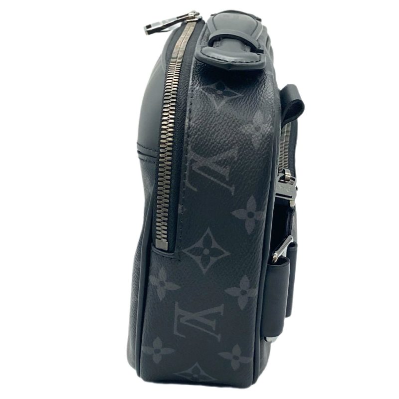 LOUIS VUITTON Bum Bag Monogram Eclipse M42906 Handbag Shoulder Body Black Women Men - Logoexplore - Image 4