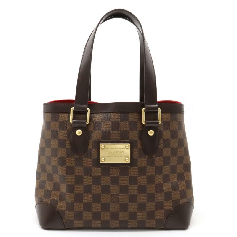 LOUIS VUITTON Damier Hampstead PM Tote Bag Shoulder N51205 - Logoexplore
