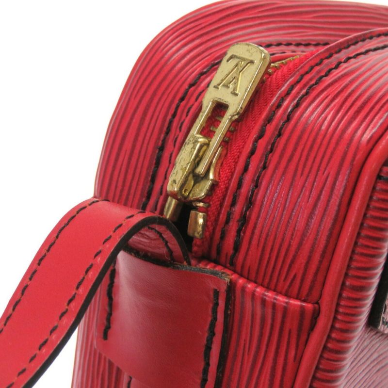 Louis Vuitton Epi Genefille Castile Red M52157 Shoulder Bag 0149 LOUIS VUITTON - Logoexplore - Image 3