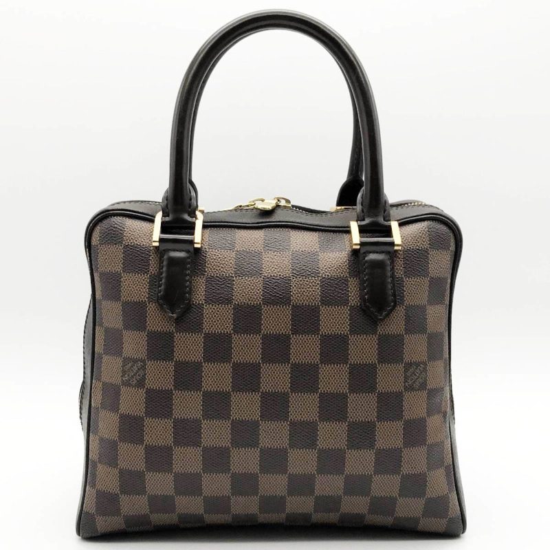 LOUIS VUITTON Brera Damier Tote Bag Handbag Brown PVC Women's Men's Fashion N51150 - Logoexplore - Image 2