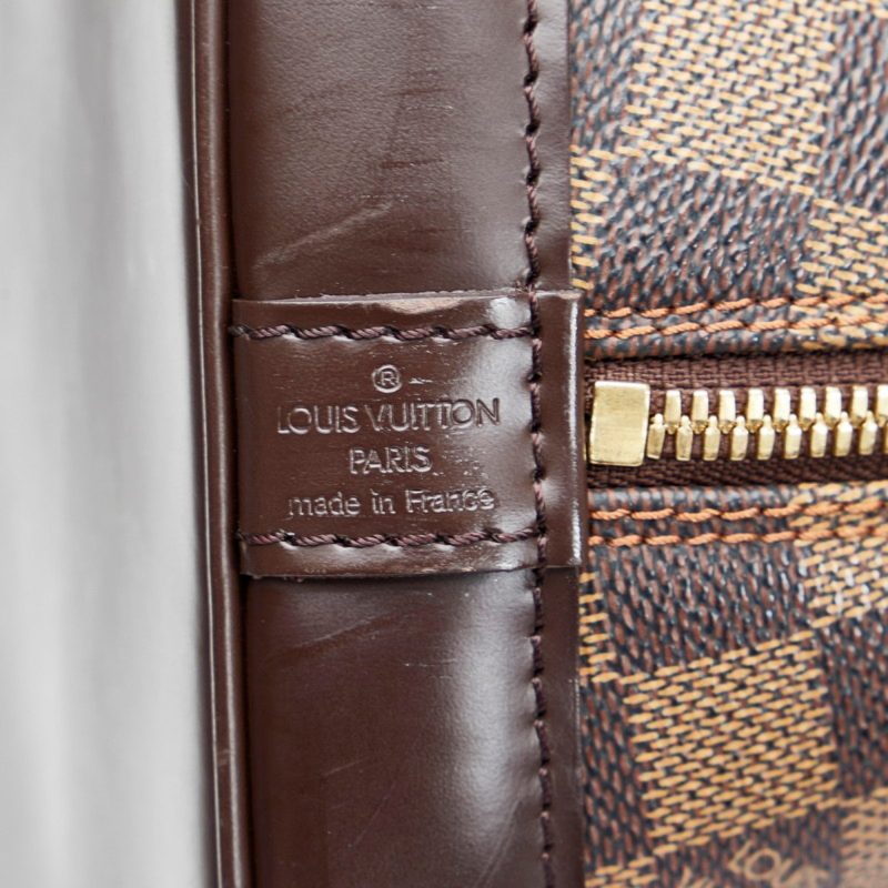 LOUIS VUITTON Damier Alma Handbag N53151 Brown PVC Leather Ladies - Logoexplore - Image 9