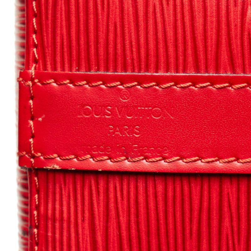 Louis Vuitton Epi Petinoe Shoulder Bag M44172 Castilian Red Leather Women's LOUIS VUITTON - Logoexplore - Image 7
