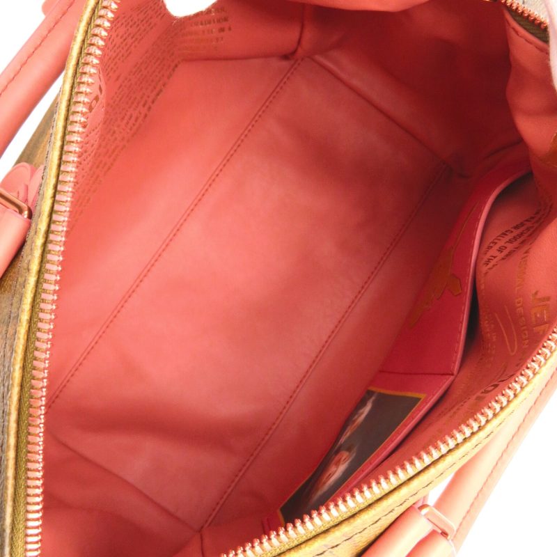 LOUIS VUITTON Boucher Speedy 30 Pink Mulch color Masters collection PVC coated canvas M43353 - Logoexplore - Image 6