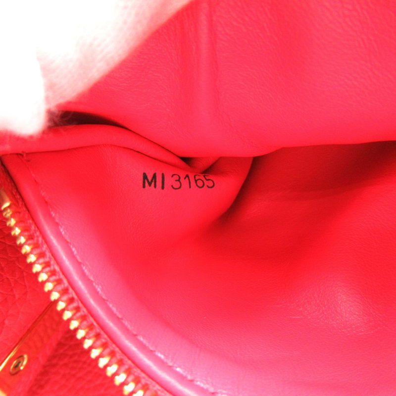 LOUIS VUITTON CapucineBB Pink Taurillon Clemence Leather leather M90294 - Logoexplore - Image 9