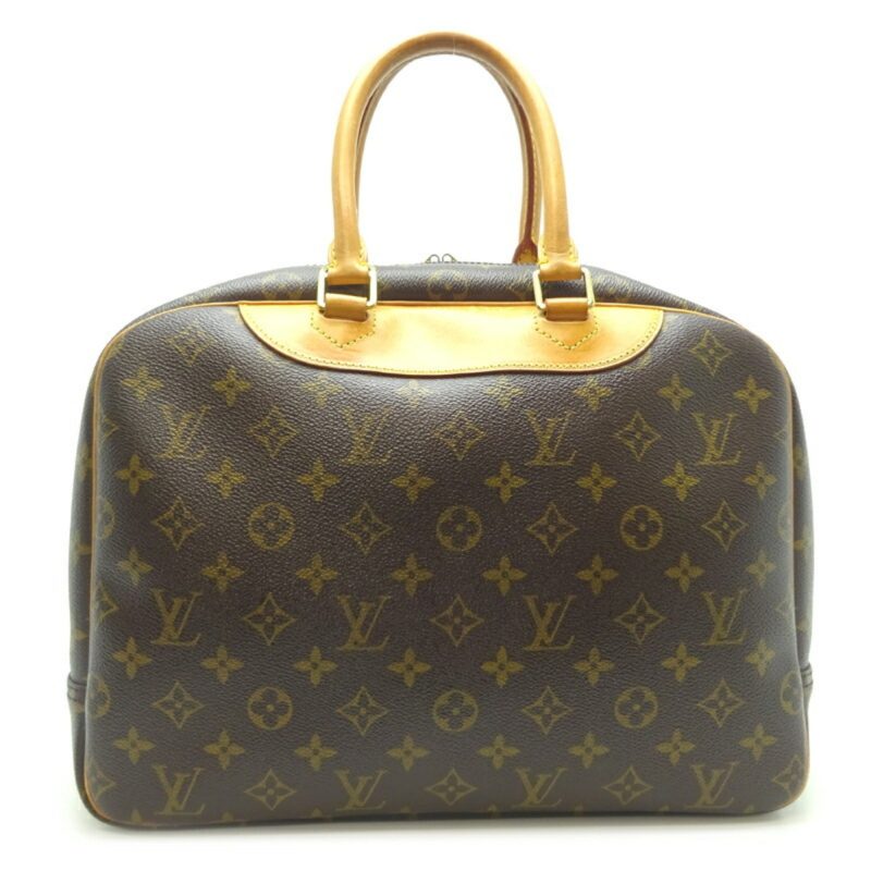 LOUIS VUITTON Deauville [Bowling Vanity] Women's Handbag M47270[] Monogram Ebene [Brown] - Logoexplore - Image 2