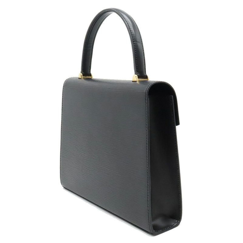 LOUIS VUITTON Epi Malsherbe Handbag Leather Noir Black M52372 - Logoexplore - Image 2