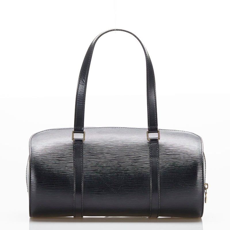 Louis Vuitton Epi Soufflot Handbag M52222 Noir Black Leather Ladies LOUIS VUITTON - Logoexplore - Image 4