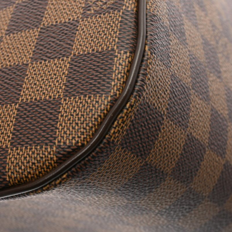 LOUIS VUITTON Damier Rivera MM Brown N41434 Ladies Canvas Handbag - Logoexplore - Image 8