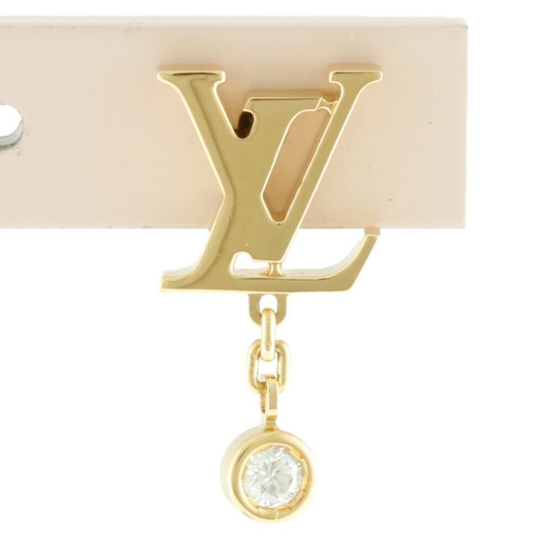 Louis Vuitton Earrings K18 Diamond Ladies - Logoexplore - Image 3