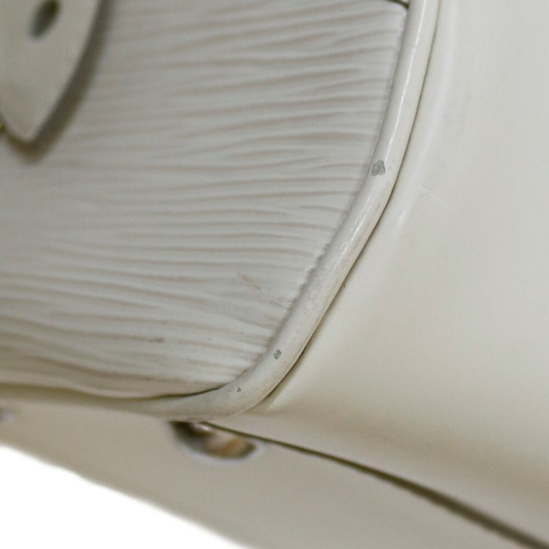 LOUIS VUITTON Bowling Montaigne GM Epi Shoulder Bag Leather M5931J White Ladies - Logoexplore - Image 8