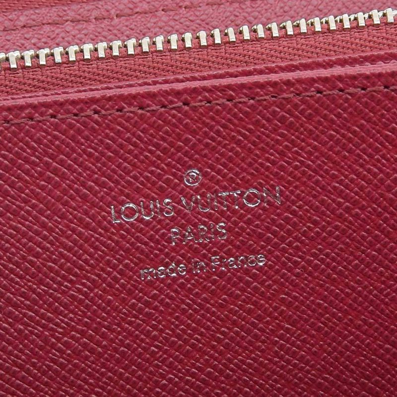 Louis Vuitton Epi Zippy Wallet Round Zipper Long Carmine M60304 - Logoexplore - Image 7