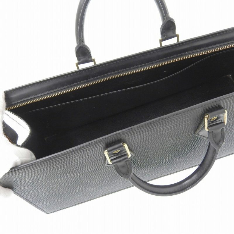 Louis Vuitton Epi Sac Triangle Handbag Noir M52092 - Logoexplore - Image 7
