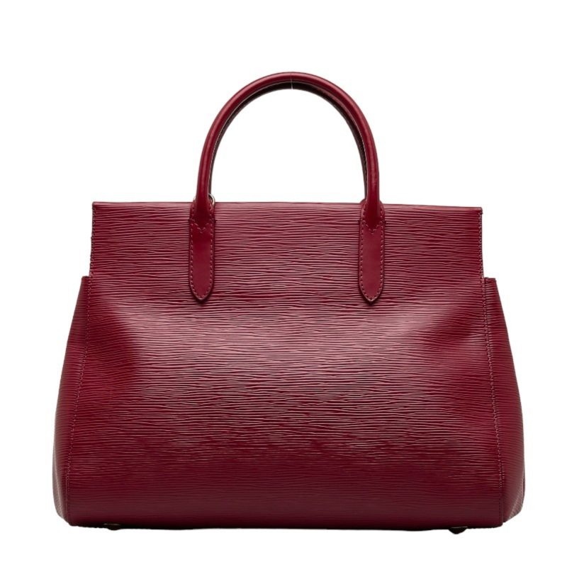 LOUIS VUITTON Epi Marly MM Handbag Shoulder Bag M94615 Fuchsia Purple Leather Ladies - Logoexplore - Image 4