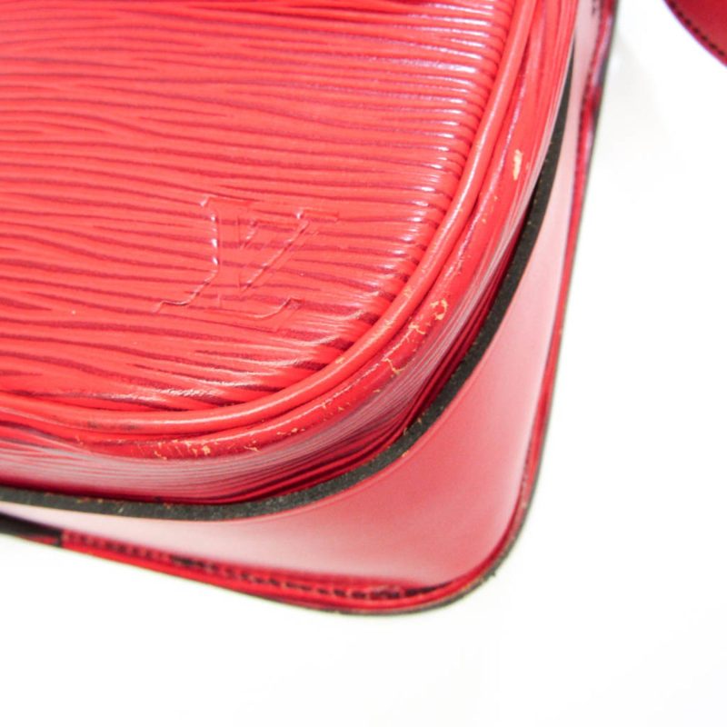 LOUIS VUITTON Epi Cartouchiere M52247 Women's Shoulder Bag Castilian Red - Logoexplore - Image 5