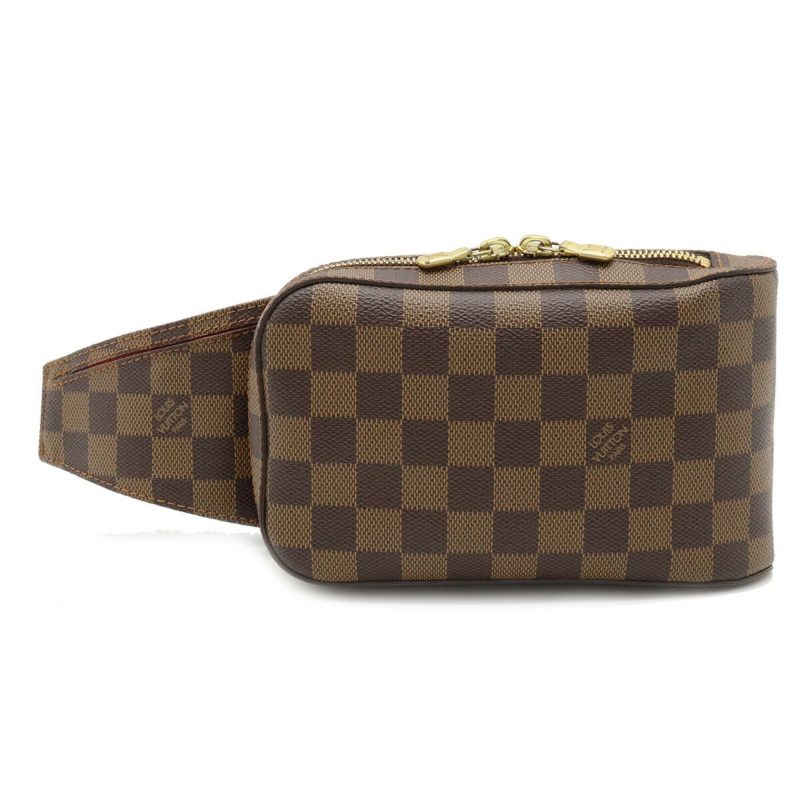 LOUIS VUITTON Damier Jeronimos Body Bag Shoulder Waist Pouch N51994 - Logoexplore