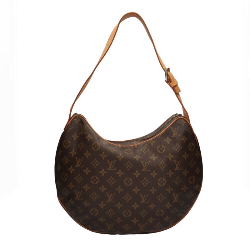 Louis Vuitton Croissant GM Monogram Shoulder Bag Brown Ladies - Logoexplore