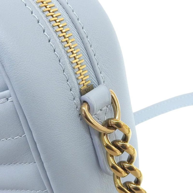 Louis Vuitton Epi New Wave Camera Bag Shoulder LV Light Blue M55329 - Logoexplore - Image 5