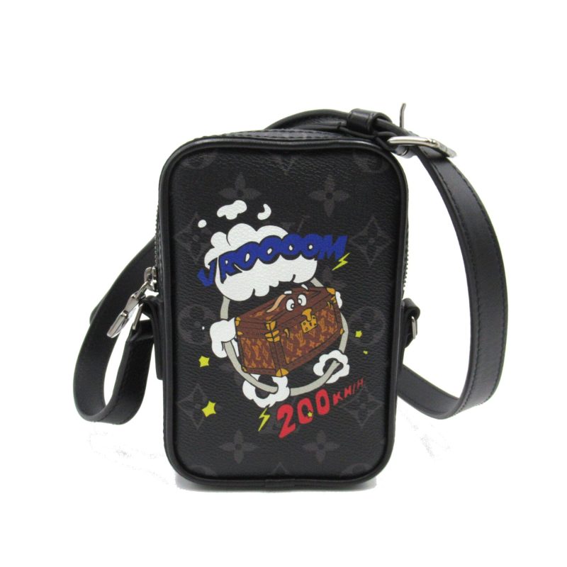 LOUIS VUITTON Danube PPM trunk print Black Monogram eclipse PVC coated canvas M45928 - Logoexplore